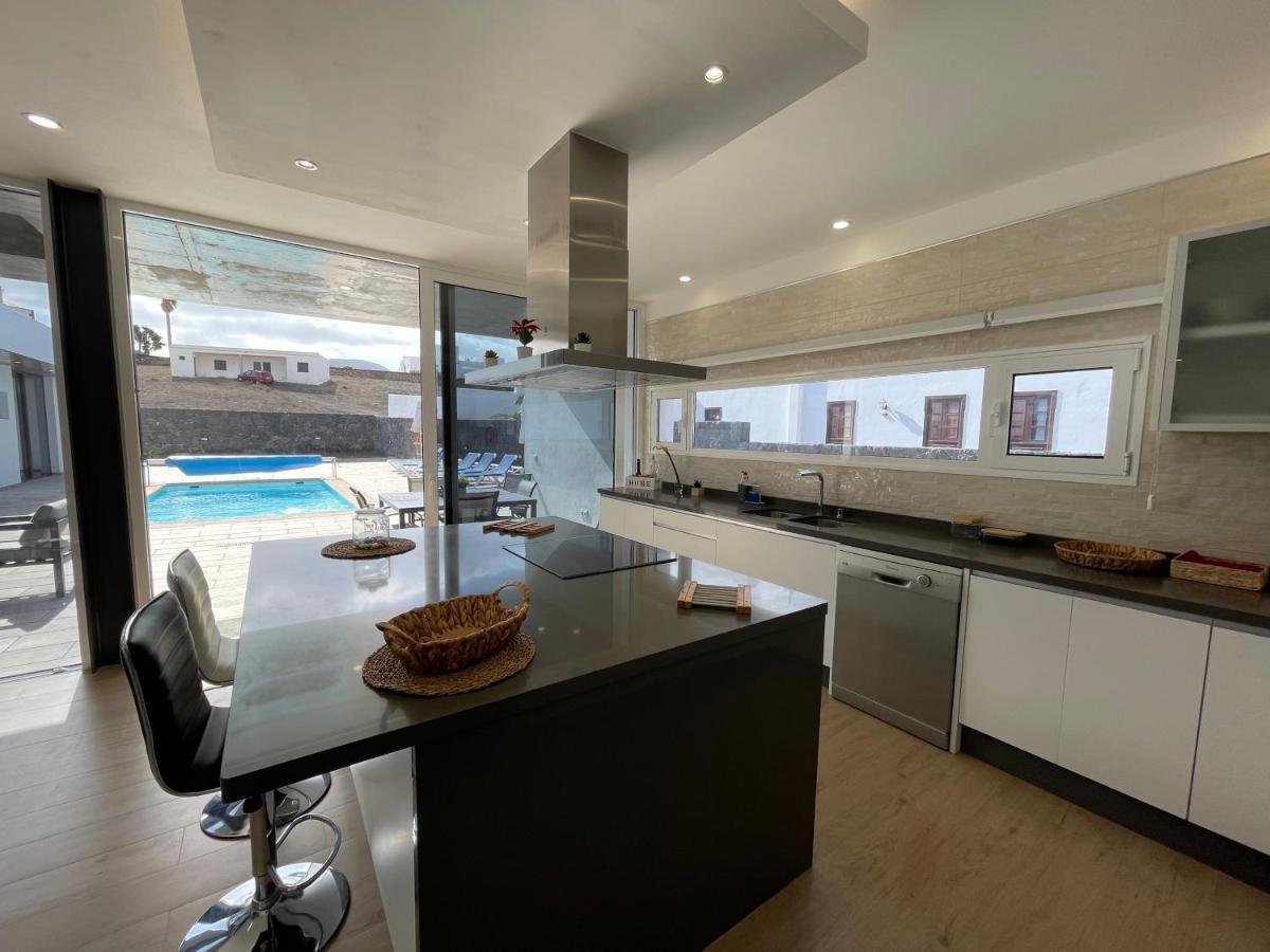 Eslanzarote Eco Villa Tony, Heated Pool, Jacuzzi, Sat Tv, Super Wifi La Costa エクステリア 写真