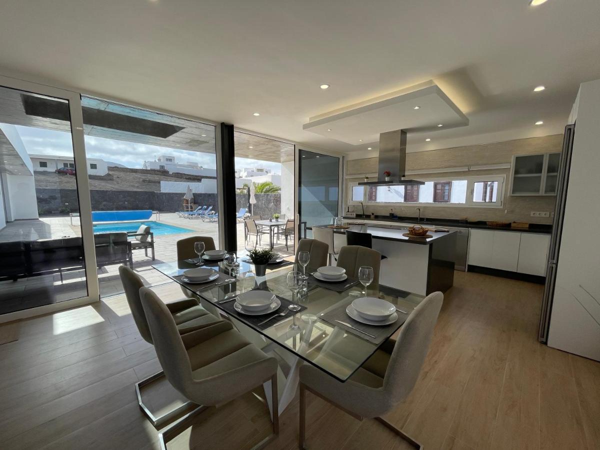Eslanzarote Eco Villa Tony, Heated Pool, Jacuzzi, Sat Tv, Super Wifi La Costa エクステリア 写真