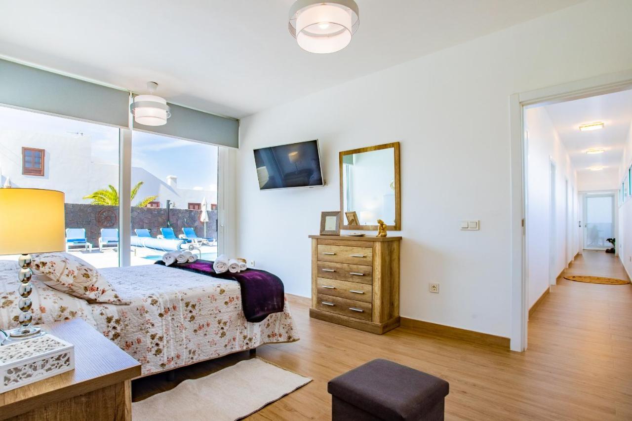 Eslanzarote Eco Villa Tony, Heated Pool, Jacuzzi, Sat Tv, Super Wifi La Costa エクステリア 写真