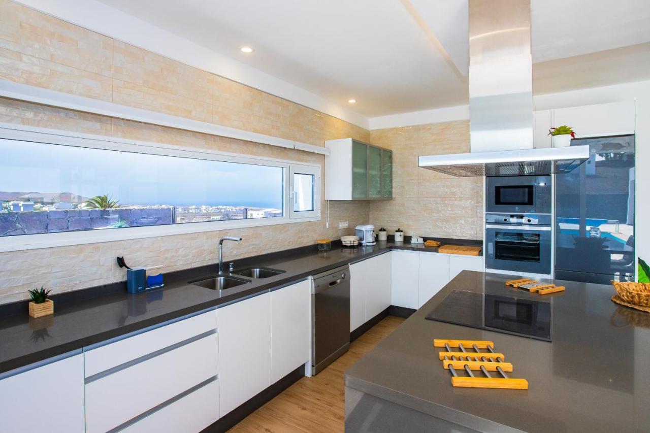 Eslanzarote Eco Villa Tony, Heated Pool, Jacuzzi, Sat Tv, Super Wifi La Costa エクステリア 写真