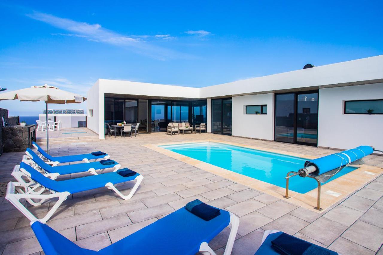 Eslanzarote Eco Villa Tony, Heated Pool, Jacuzzi, Sat Tv, Super Wifi La Costa エクステリア 写真